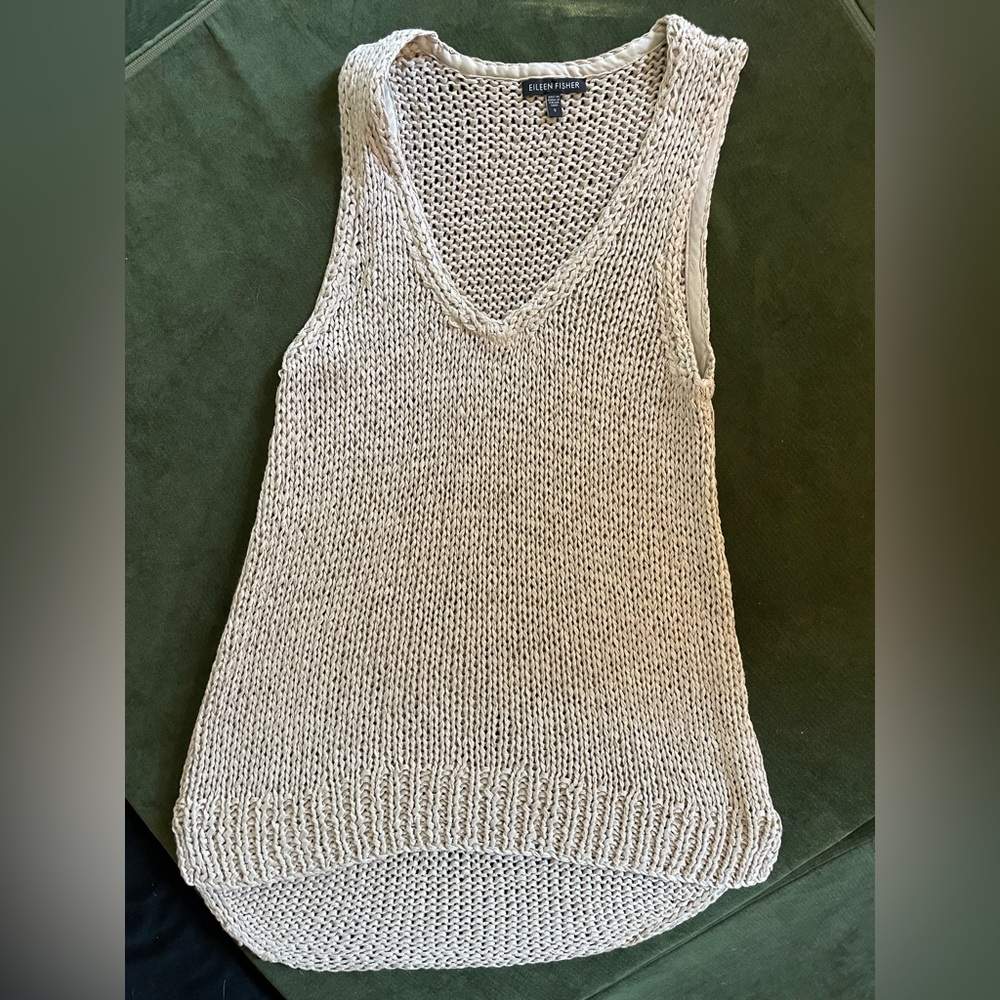 Eileen Fisher knit tank